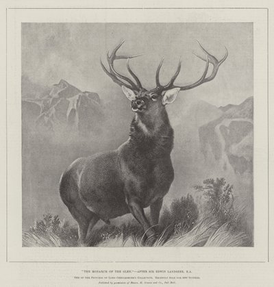 De monarch van de glen door Edwin Landseer